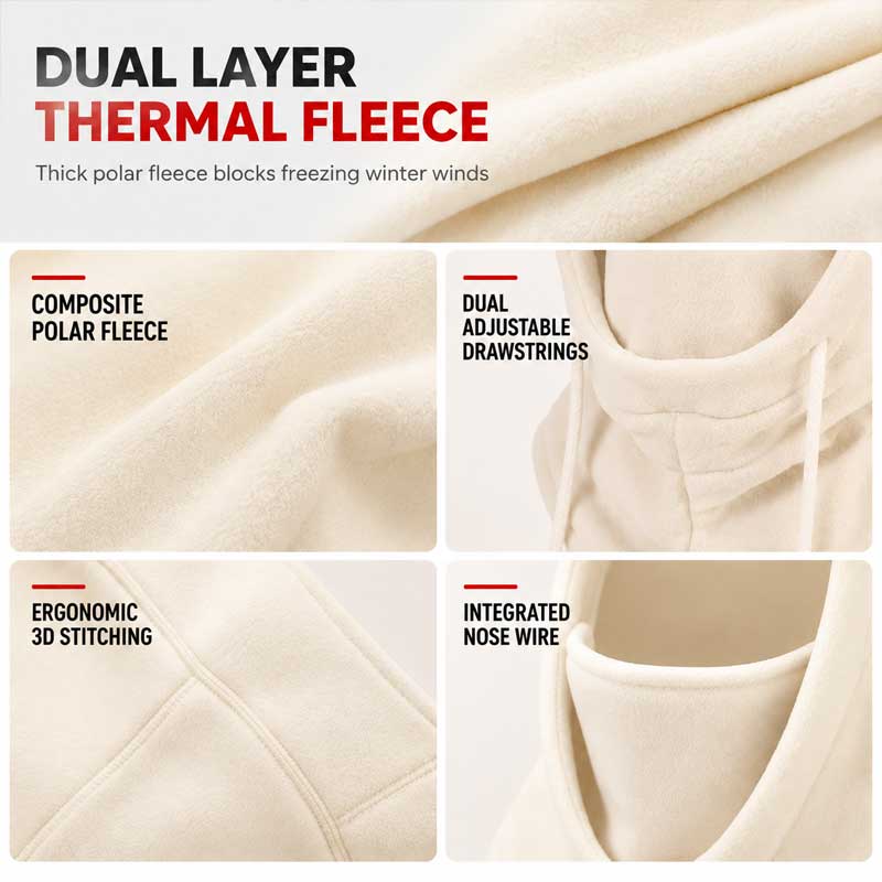 ❄️Winter Thermal Fleece Balaclava – Windproof & Warm