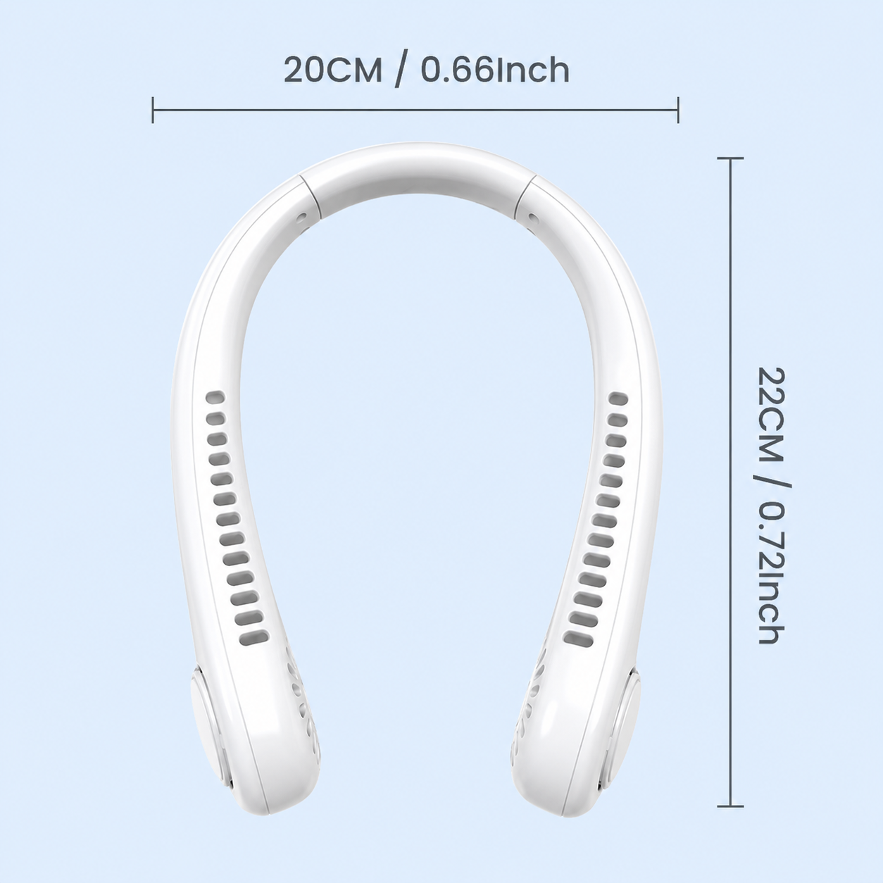Primalux™ 🥳 HOT SALE 🥳 50K+ SOLD! 🍃 Neck Air Conditioner Fan – Quiet, Hands-Free Cooling 😎🌬️