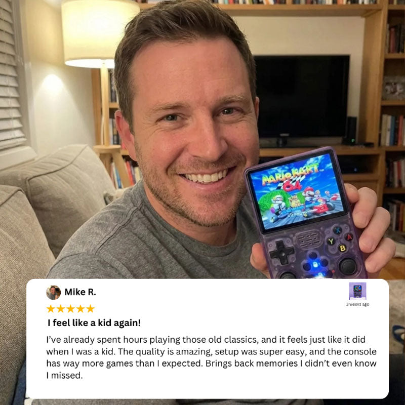 🔥 2026 Latest Primalux™ Retro Console 🎯 40,000+ Preloaded Classic Retro Video Games
