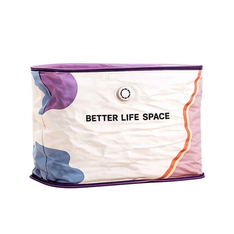 🥳2026 HOT SALE🥳💞 50% OFF! No‑Pump Vacuum Storage Bags – Press & seal, no pump needed. Saves 80% space, keeps clothes dry & dust‑free. Perfect for bulky bedding & off‑season gear. 🛏️🗄️