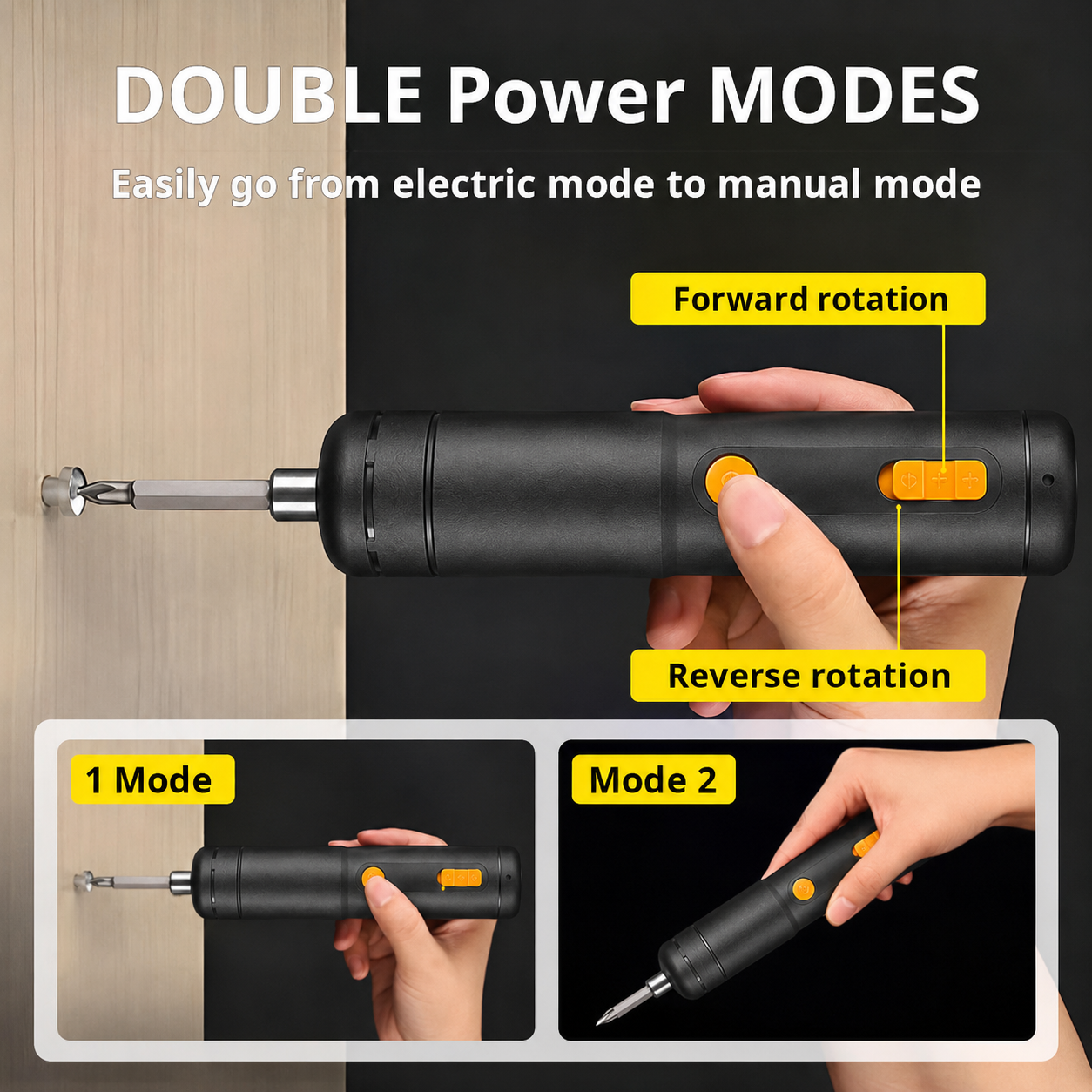 🔥Hot Sale 50% OFF🔩Primalux™ 2-in-1 Hybrid Electric Screwdriver