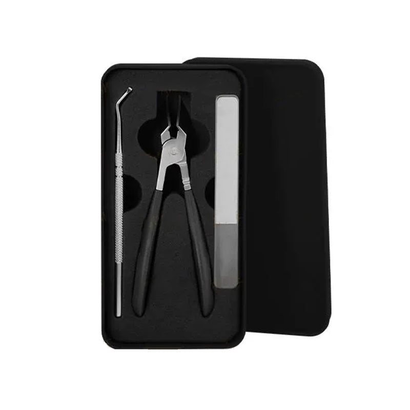 🔥Limited SALE 50% OFF🎁 Anti-Splash 25° Slant Edge Nail Clipper 3-Piece Set